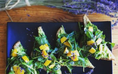 Preserved Lemon & Lavender Fancy Toast